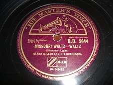 78rpm HMV BD5644 Glenn Miller