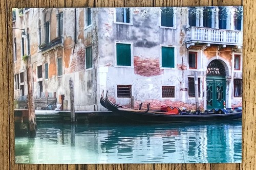 Glossy venice italy art print - venice,