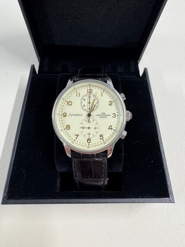 Amadeus wristwatch chronograph - wristwatch,