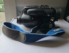 SONY Handycam CCD-TR45E HI-8 Video Camera Camcorder Vintage Black PAL Untested 