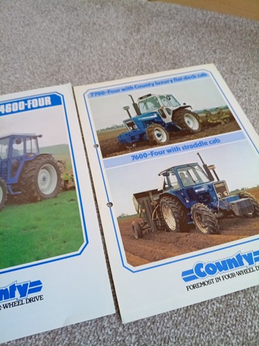 County tractor broshure 7700 - tractor, broshure,7700