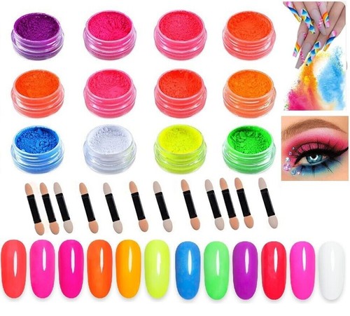 Colour set neon - 12, pigment