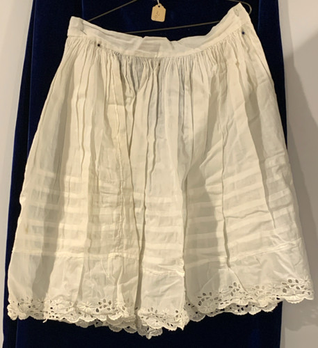Antique white cotton - antique, petticoat