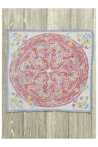 Vintage silk handkerchief