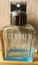Calvin Klein Eternity For Men  Summer Fragrance EMPTY  COLLECTORS BOTTLE 