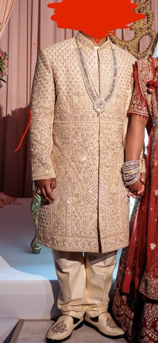 Gold cream beige wedding