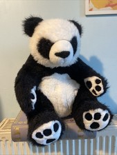 Vintage Metro Soft Toys Panda Black & White Bear Cuddly Toy 14”