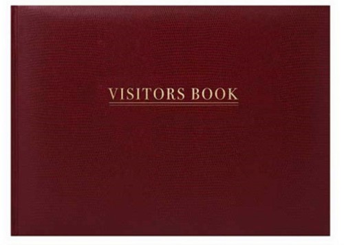 Visitor book for - visitor's,