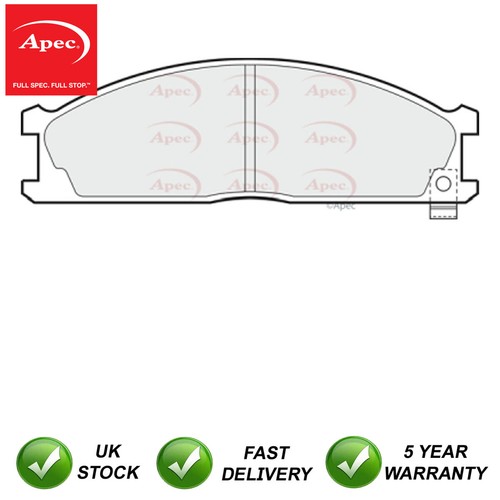 Brake pads set front apec - front,