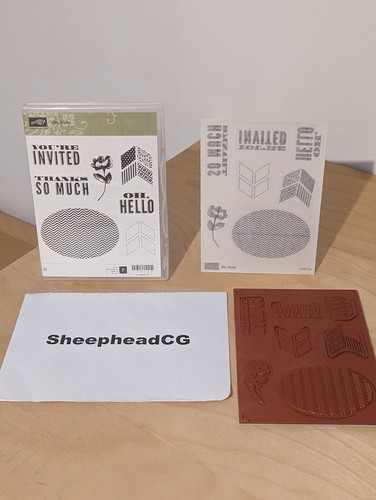 Stampin clear mount stamp - stampin, up!