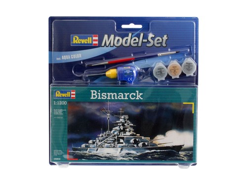 Bismark battleship set 1200 - set, 1:1200