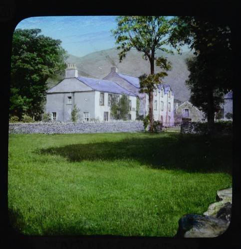 Magic lantern slide photo lake - magic,