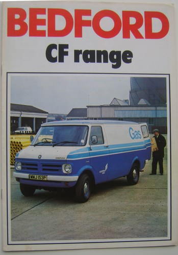 Bedford van chassis cab - cf,