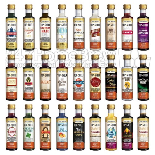 Still spirits top shelf - spirits, spirit