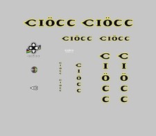 Ciocc Bicycle Decals