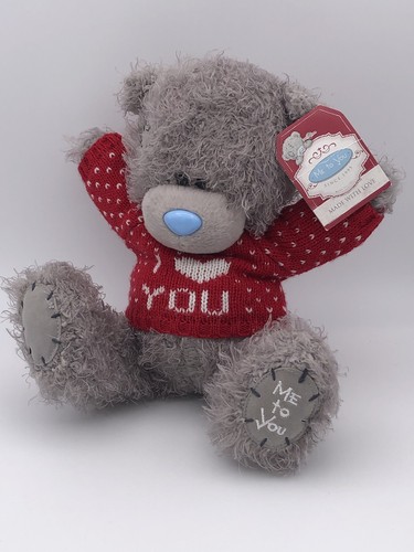 You tatty teddy bear - me,