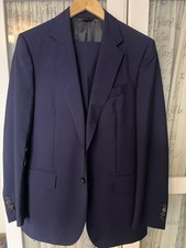Gieves & Hawkes Navy Wool