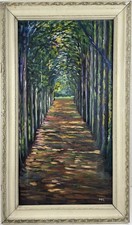 Winston Churchill (Handmade) Oil on canvas painting signed & Framed