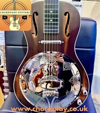 🥃 WHISKEY BURST 🥃 Ortega RRG30E-WB Resonator Guitar~ Electro-Acoustic~ NEW!