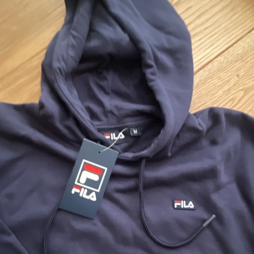 Fila men navy logo - men’s, fleece