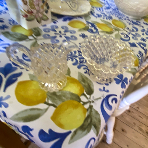 Vintage clear glass diamond - vintage,