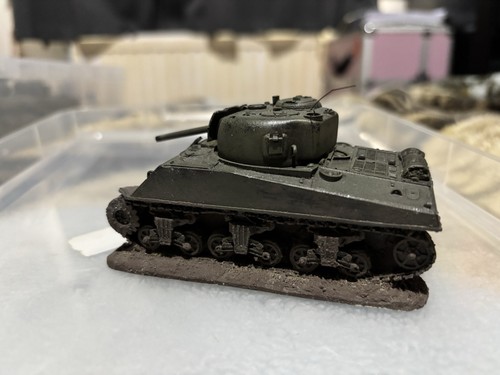 28mm ww2 sherman tank resin - ww2,