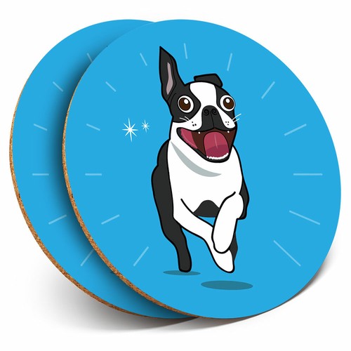 Coasters boston terrier - 2,