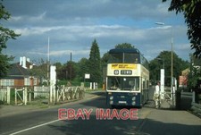 PHOTO  GRIMSBY-CLEETHORPES TRANSPORT LEYLAND FLEETLINE BUS NO 123 AT STATION ROA