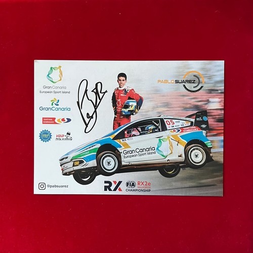 Pablo suarez hand signed - pablo,
