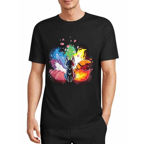 Japanese style fox seven - fox,