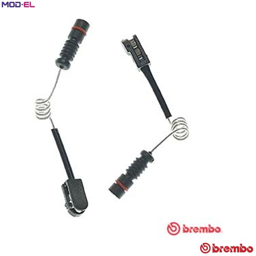 Warning contact brake pad wear - pad,