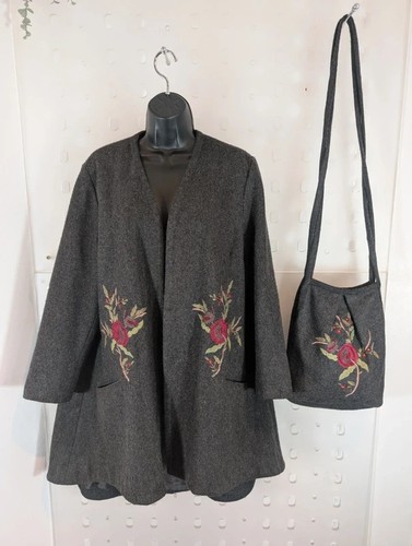 Vintage cazz grey wool - wool, blend