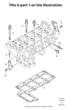 Land Rover Genuine Gasket Cylinder Head Fits Freelander 1996-2006 LVB000100L