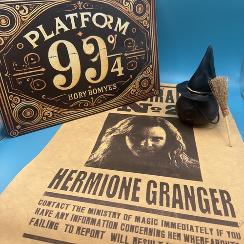 Harry potter metal sign wanted - harry,