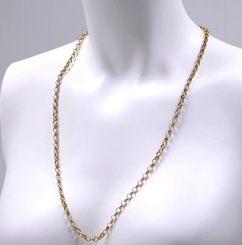 Vintage gold belcher chain - vintage,
