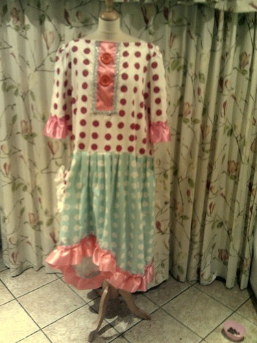 Panto dame red - dame,