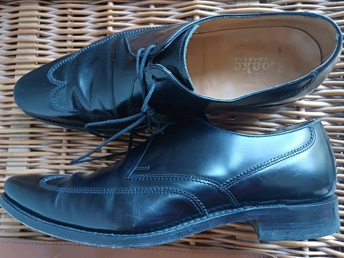 Loake walker black - black, leather