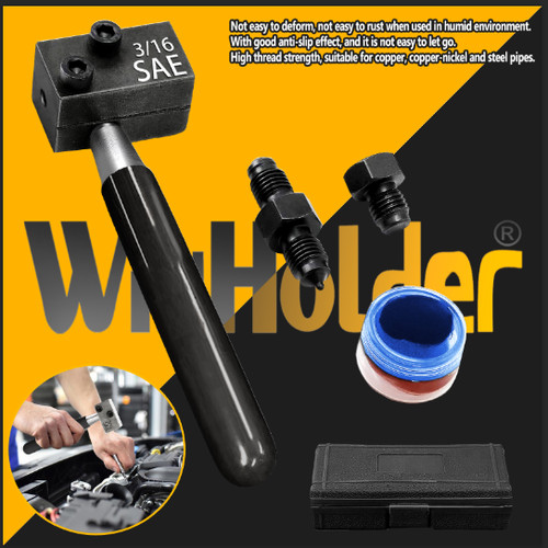 Black brake pipe - black, flaring
