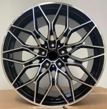 20"black pol fit bmw alloy