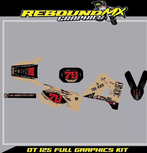 Yamaha dtr125 stickers dtr - yamaha,