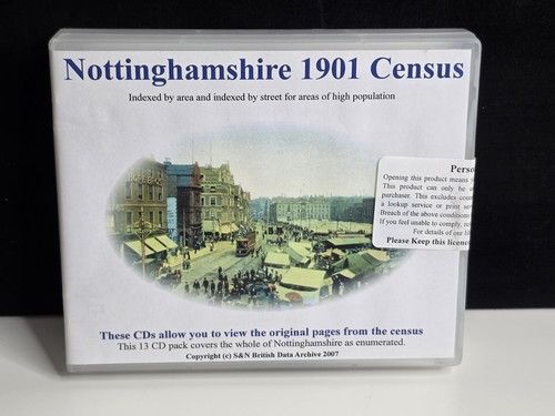 Nottinghamshire 1901 census - nottinghamshire,