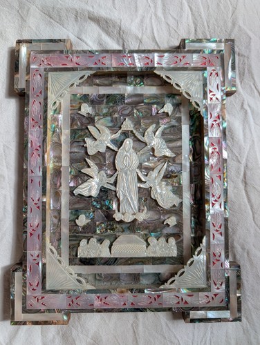 Antique mother pearl - antique,