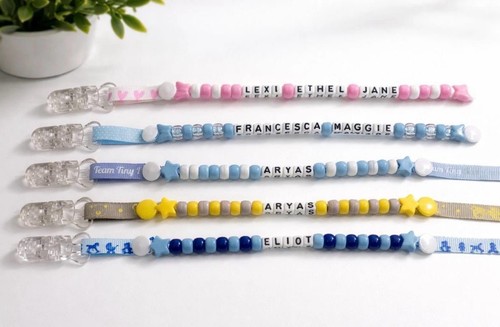 Personalised dummy clip - clip, |
