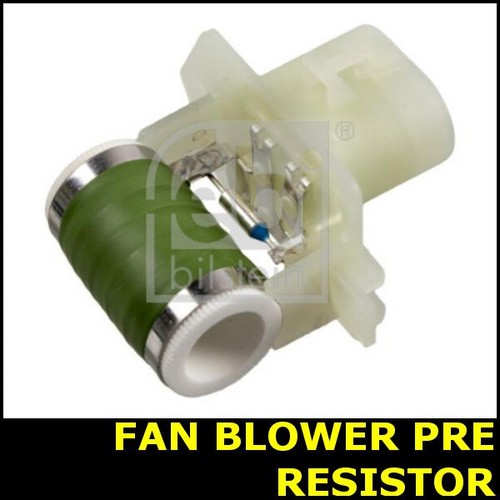 Heater blower fan resistor - blower,