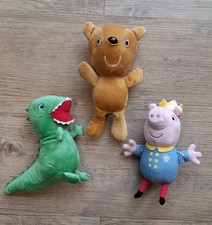 Set of 3 cuddly Peppa Pig soft