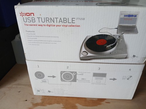Ion ittusb turntable deck - ittusb,