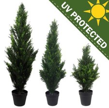 UV Topiary Trees Outdoor Artificial Plants Protected from UV 