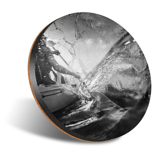 Round 12cm coaster - -, bw