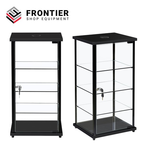 Counter top glass display case - glass,