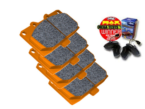 Ebc brake pads orangestuff - brake,